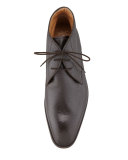 Peccary Chukka Boot, Dark Brown