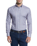 Collection Merino-Silk V-Neck Sweater, Barolo