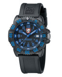 44mm Navy SEAL 3050 Series Colormark Watch, Blue