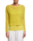 Fisherman's Knit Top, Petite