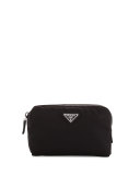 Vela Square Cosmetics Case, Black (Nero)