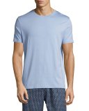 Basel Crewneck Lounge T-Shirt, French Blue