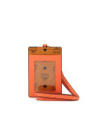 Color Visetos ID Case w/ Lanyard, Cognac
