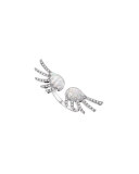 Double Vesta White Diamond & Mother-of-Pearl Ring
