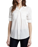Pinot Rolled-Sleeve Blouse