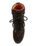 Suede Platform Desert Boot