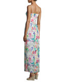 Mai Tai Sleeveless Maxi Dress, Waterfall Floral