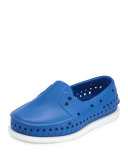 Howard Waterproof Rubber Boat Shoe, Victoria Blue, Toddler