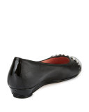 Paola Leather Flat