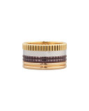Classic Quatre 18k Gold Large Band Ring, Size 7