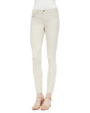 Sueded Organic-Stretch Sateen Jeans 