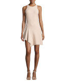 Hattie Asymmetric Racerback Ponte Dress