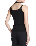 Silk Jersey Long Slim Camisole