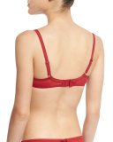 Intuition Underwire Demi Bra, Candy Apple