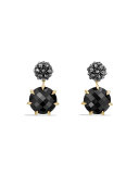 Osetra Hematine & Black Onyx Earrings