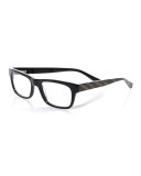 Style Guy Acetate Readers, Brown/Brown Horn