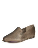Pruesp Patent Crackle Espadrille Flat