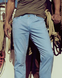 Five-Pocket Sud Jeans, Green