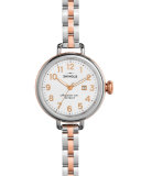 34mm Birdy Bracelet Watch, Rose Gold