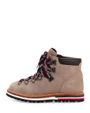 Blanche Lace-Up Hiker Boot, Gray