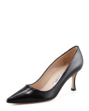Newcio Kidskin Pump, Black