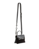 Attica Mini Chain Crossbody Bag, Black
