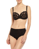 Guipure Charming Lace Demi-Cup Bra