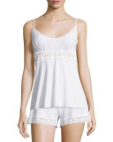 Butter Lace-Trimmed Lounge Shorts