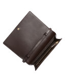 Vintage Web GG Canvas Wallet w/ Strap, Brown