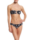 Anemone-Printed Two-Piece Bikini Set