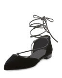 Gilligan Lace-Up d'Orsay Flat