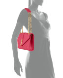 Monogram Small Matelasse Shoulder Bag, Lipstick