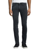 L'Homme Fade Skinny-Leg Jeans, Gray