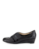 Paislee Striped Wedge Sneaker