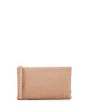 Woven Napa Wristlet Pouch