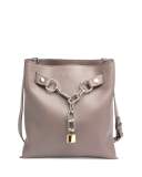 Attica Chain Crossbody Bag, Mink Gray