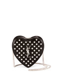 Monogram Small Star Love Crossbody Bag, Black