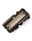 Stanwyck Ruffled Leather Clutch Bag