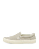 Cambridge Suede Slip-On Sneaker, Light Gray