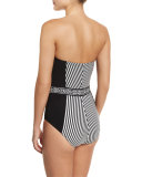 Costa Brava Bandeau One-Piece Swimsuit
