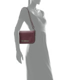 Swagger Glovetanned Leather Shoulder Bag, Oxblood