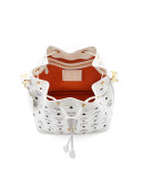Heritage Small Drawstring Bag, White