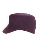 Wool Felt Baseball Cap, Damson
