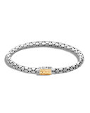 Dot Slim Sterling Silver Bracelet