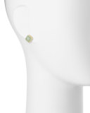 Aruba Diamond-Shaped Stud Earrings, Chrysoprase