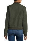 Geena Bomber Jacket, Army