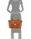 Bitter Medium Woven Tote Bag, Sella