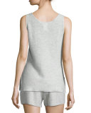 Basic Textured Cashmere Tank