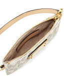 Jet Set Small Wristlet, Vanilla