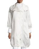 Sheer Silk Organza Jacket 
